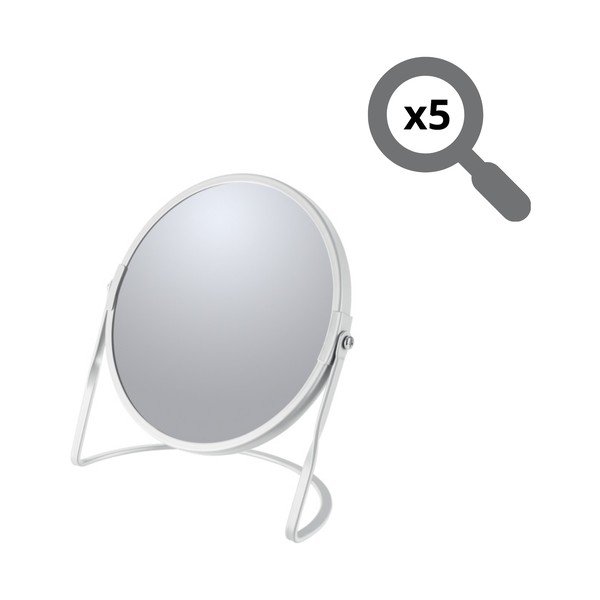 Kosmetické zvětšovací zrcadlo (zvětšení 5x) ø 18 cm Akira – Spirella-image-3