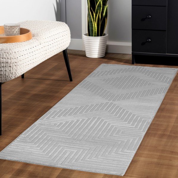 Světle šedý běhoun 80x250 cm Sahara – Ayyildiz Carpets-image-1