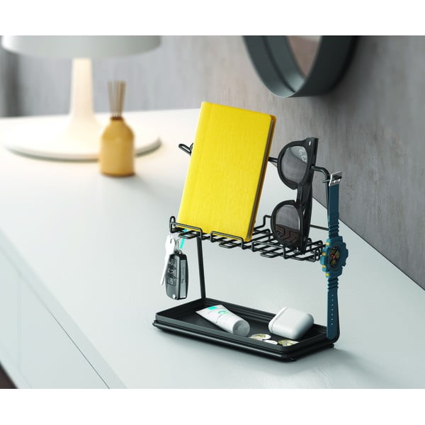 Černý kancelářský organizér Metaltex My Pocket-image-4