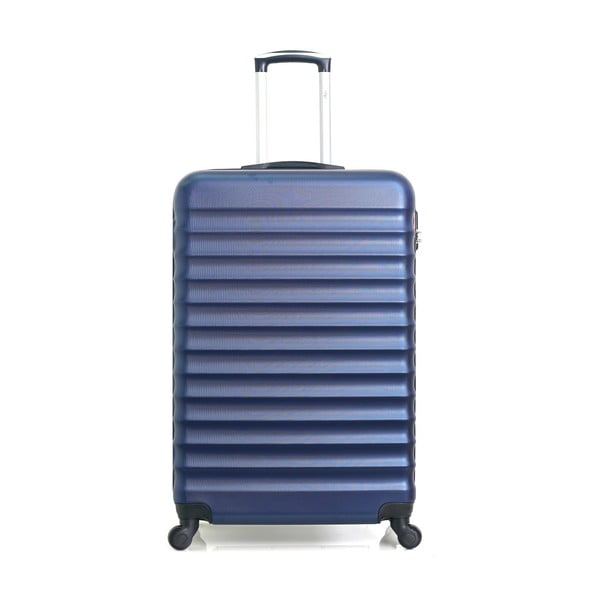 Tmavě modrý cestovní kufr na kolečkách Hero Meropi, 60 l