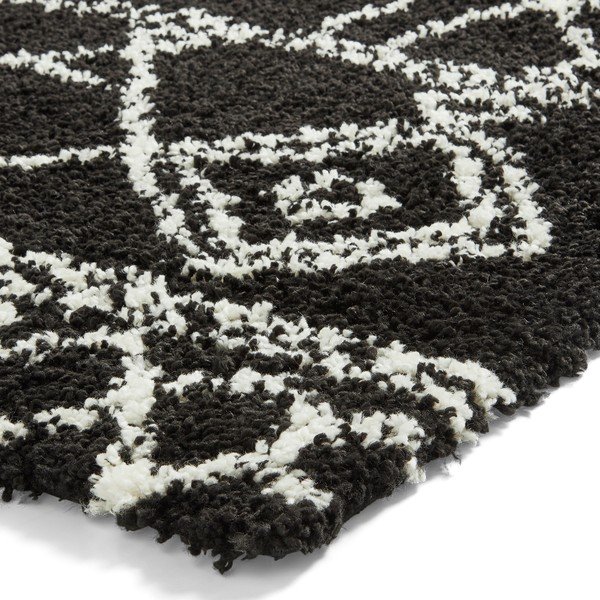Černý koberec Think Rugs Scandi Berber, 200 x 290 cm-image-3