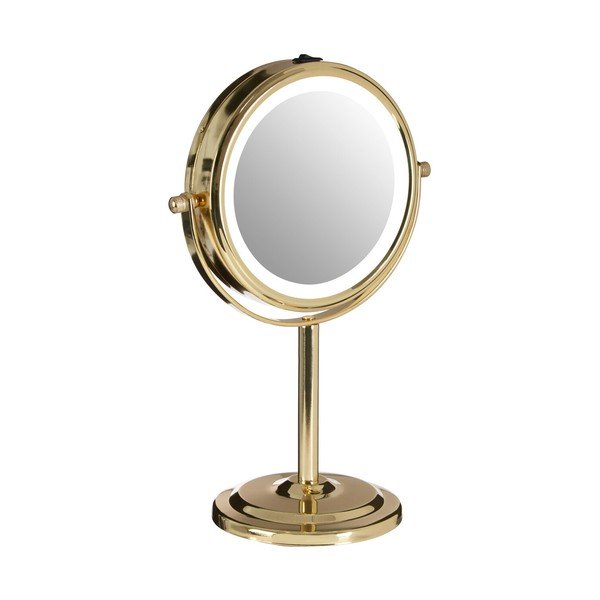 Kosmetické zrcadlo s osvětlením/zvětšovací (zvětšení 2x) ø 15 cm Cassini – Premier Housewares