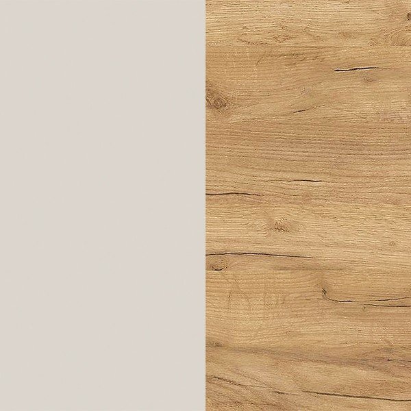 Krémová závěsná skříňka v dekoru dubu 93x52x29 cm Libbiano – Germania-image-3