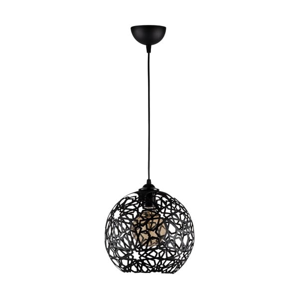 Černé závěsné svítidlo ø 25 cm Fellini – Opviq lights-image-3