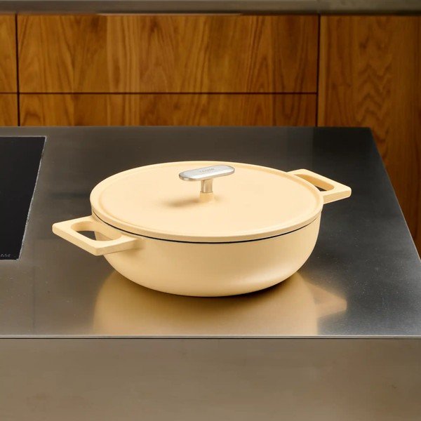 Litinová pánev s poklicí ø 26 cm tegame Mattia 3.0 – FABINI-image-1