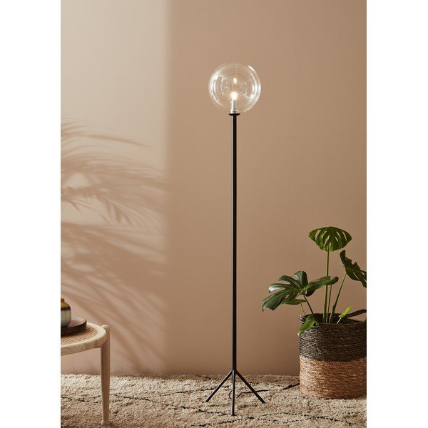 Černá stojací lampa Markslöjd Andrew Floor Black-image-1