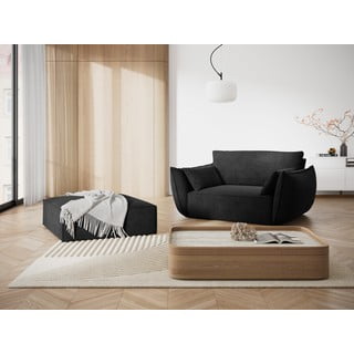 Tmavě šedá podnožka Vanda – Mazzini Sofas