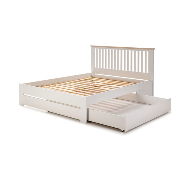 Bílá zásuvka pod postel Marckeric Enara, 137 x 147 cm-image-4