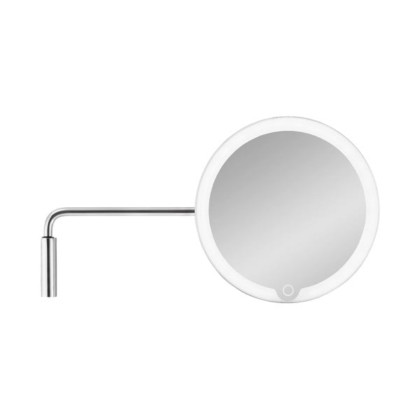 Nástěnné kosmetické zvětšovací zrcadlo s osvětlením (5x) ø 20 cm MODO – Blomus