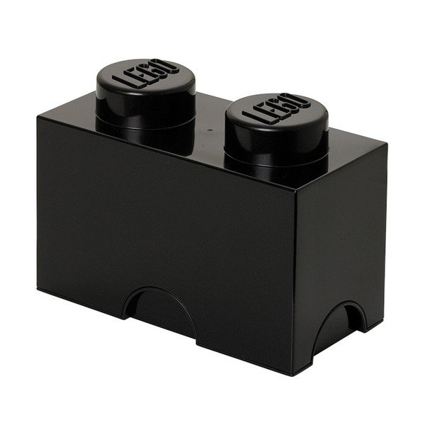 Úložné Lego, černé