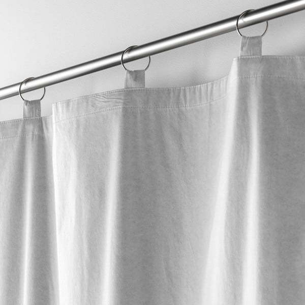 Světle šedý závěs 130x230 cm – douceur d'intérieur-image-1