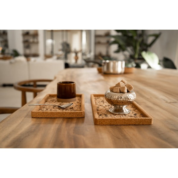 Korkový tác 14,5x22,5 cm Querco – ZicZac-image-1