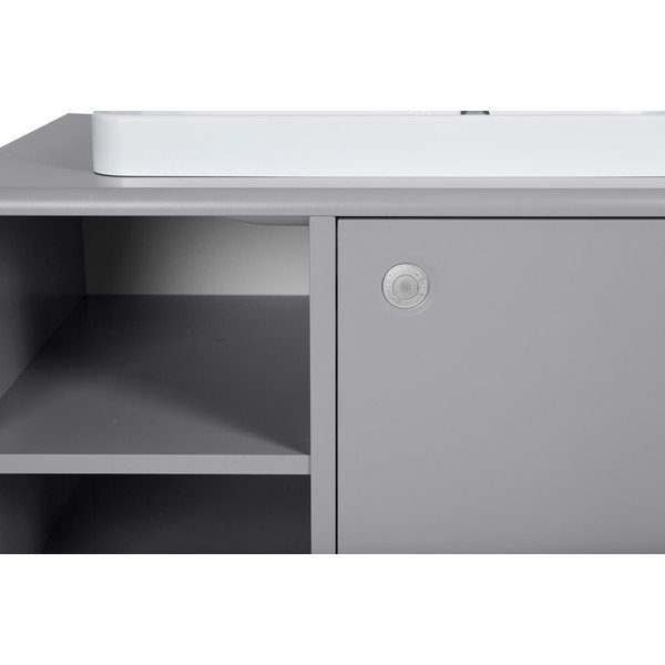 Šedá skříňka s umyvadlem bez baterie 80x62 cm Color Bath - Tom Tailor for Tenzo-image-1
