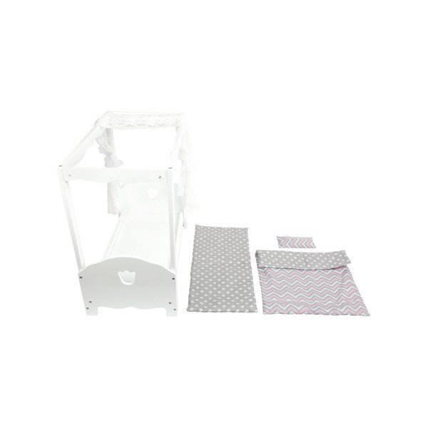 Postýlka do domečku pro panenky Legler Canopy Bed-image-4