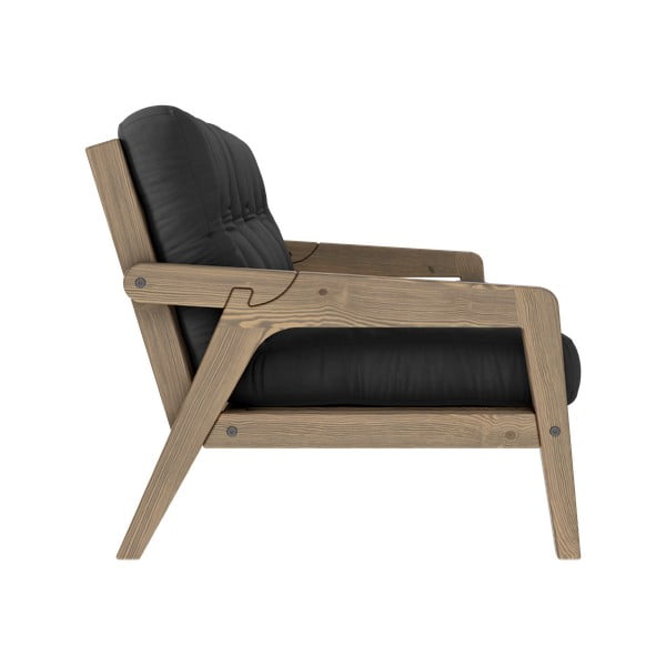 Šedá rozkládací pohovka 204 cm Grab - Karup Design-image-4