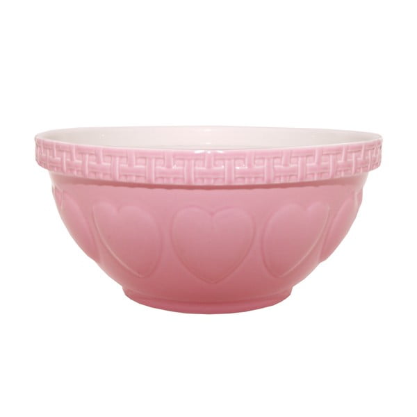 Kameninová mísa Mason Cash Heart Pink, ⌀ 29 cm