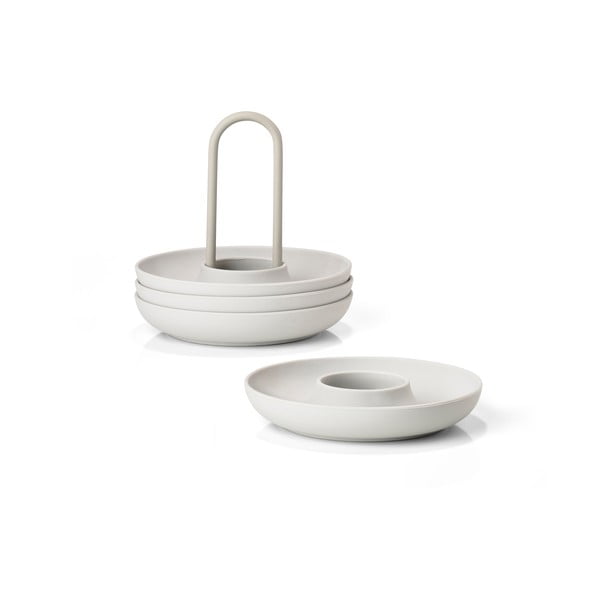 Kovové stojánky na vajíčka v sadě 4 ks Singles – Zone-image-2