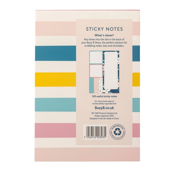 Poznámkový blok s lepícími štítky Busy B, 120 ks-image-4