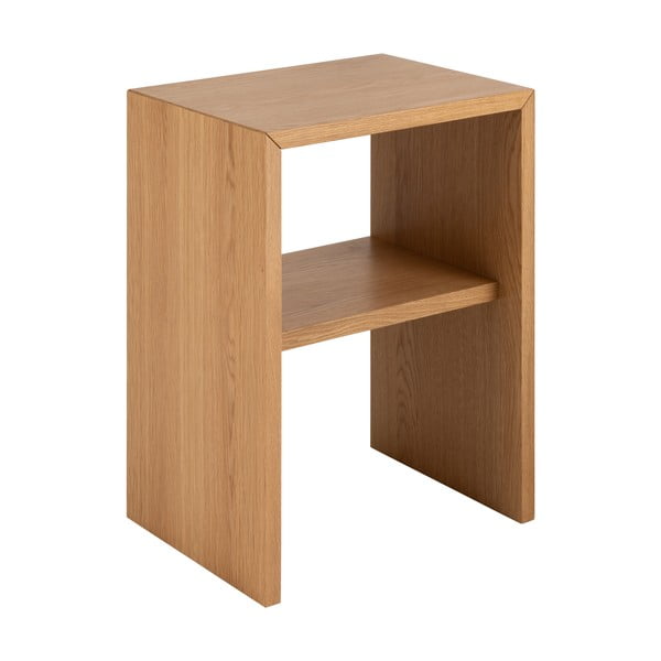 Noční stolek v dekoru dubu v přírodní barvě Arlon – Actona-image-3