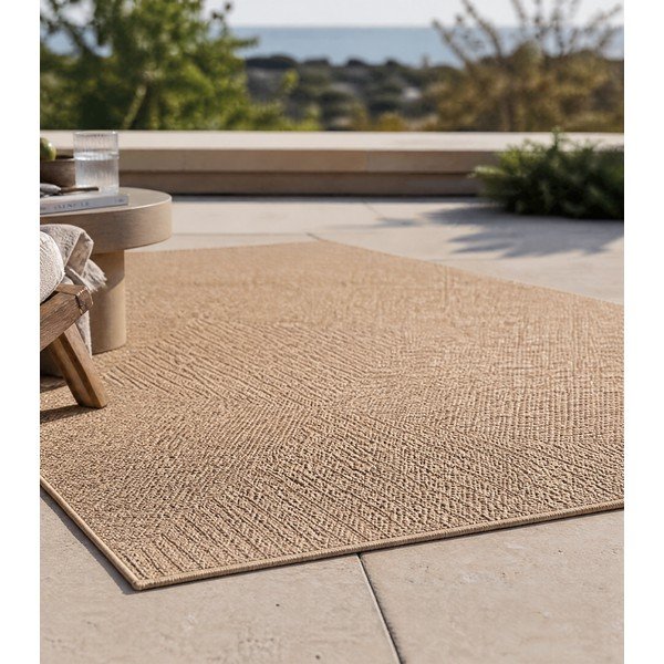 Hnědý vnitřní a venkovní koberec 80x150 cm Timber 1404 – Ayyildiz Carpets-image-1