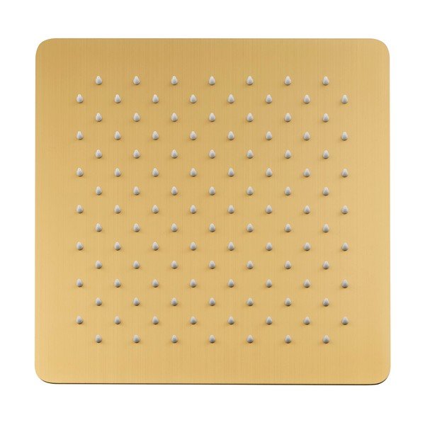 Hlavová sprcha z nerezové oceli ve zlaté barvě Slim – Sapho-image-2