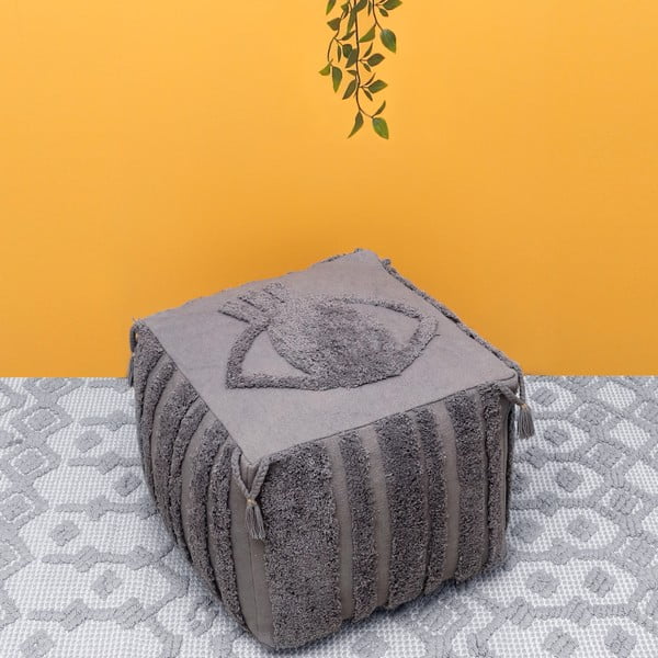 Šedý puf Nattiot Grey-image-1