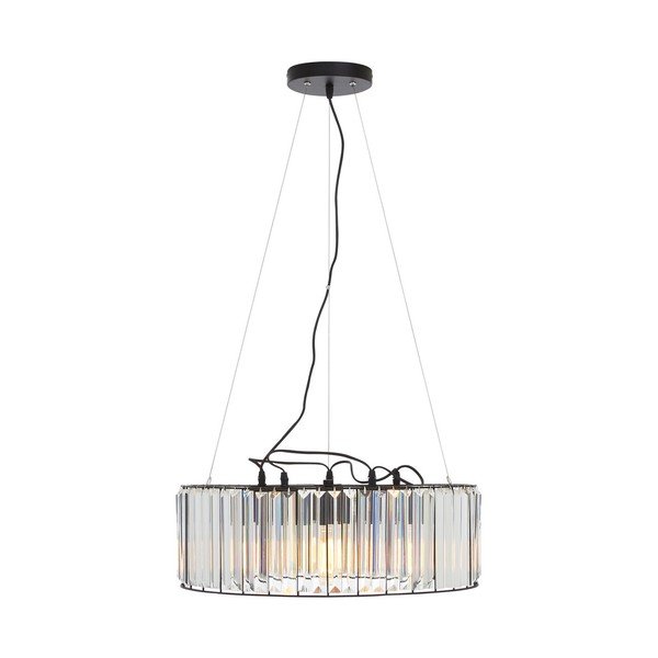 Závěsné svítidlo se skleněným stínidlem ø 50 cm Akiko – Premier Housewares