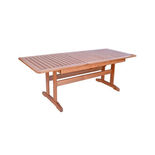 Zahradní jídelní stůl z borovicového dřeva 90x160 cm Luisa – Rojaplast-image-2