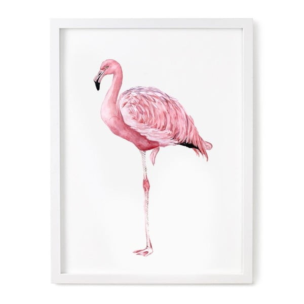 Plakát Chocovenyl Flamingo, A4