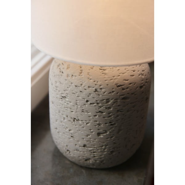 Šedá stolní lampa s textilním stínidlem (výška 33 cm) Montagna – Markslöjd-image-3