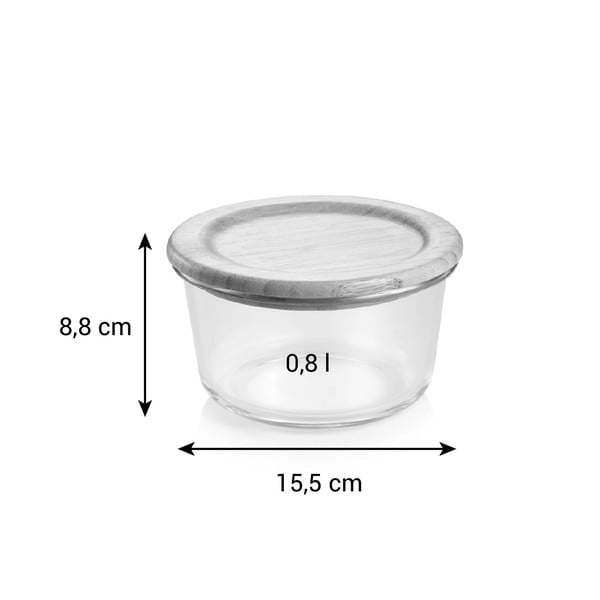 Skleněná dóza na potraviny Online – Tescoma-image-1