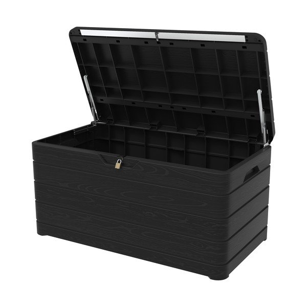 Tmavě šedý zahradní úložný box Dolomiti – Toomax-image-2