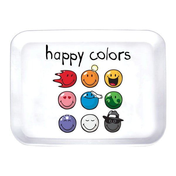 Menší podnos Incidence Happy Colors 