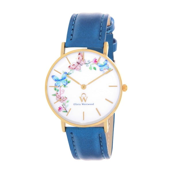 Dámské hodinky s řemínkem v modré barvě Olivia Westwood Ludia