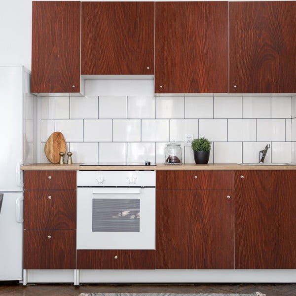 Samolepka na nábytek 200x60 cm Dark Walnut Wood – Ambiance-image-1