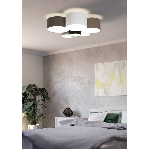 Šedo-hnědé stropní svítidlo PASTORE – EGLO-image-1