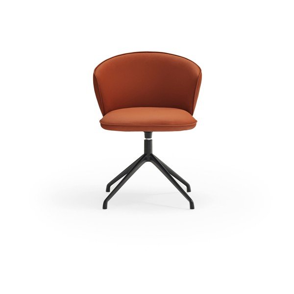 Oranžová čalouněná jídelní křesla v sadě 2 ks Add – Teulat-image-4