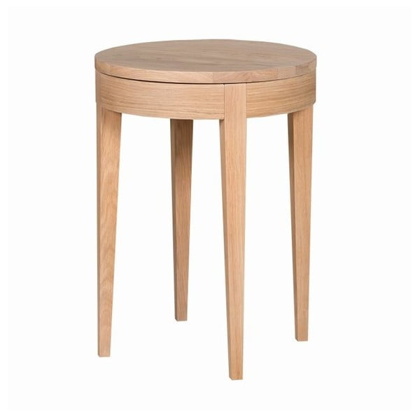 Odkládací stolek Secret Oak, 55x40 cm
