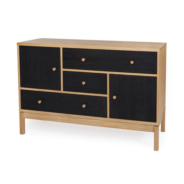 Černo-hnědá komoda Woodman AbbeyWood-image-2