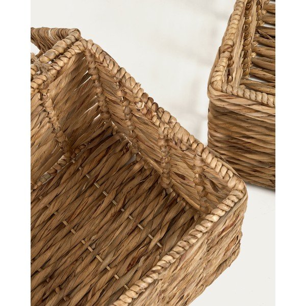 Košíky v sadě 2 ks z vodního hyacintu 60x37x40 cm Xuliana – Kave Home-image-2