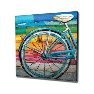 Nástěnný obraz na plátně Bike, 45 x 45 cm