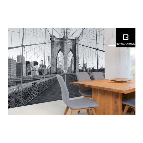 Velkoformátová tapeta Eurographics Brooklyn Bridge NY, 254 x 366 cm
