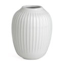 Bílá kameninová váza Kähler Design Hammershoi, ⌀ 8,5 cm
