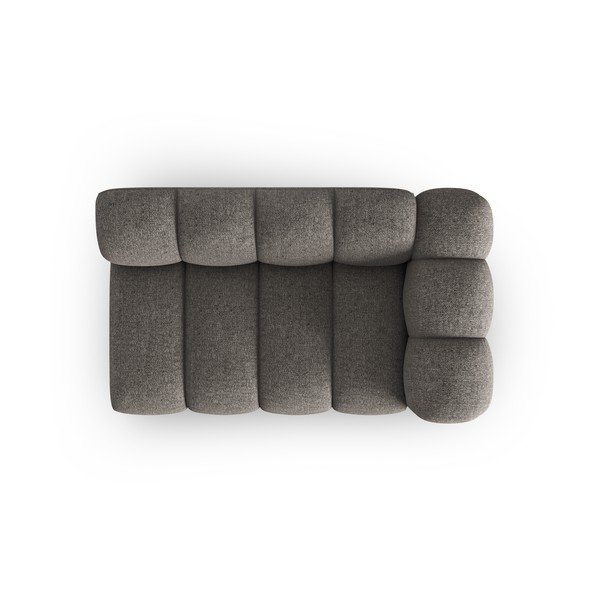 Tmavě šedý modul pohovky (pravý roh) Lupine – Micadoni Home-image-2