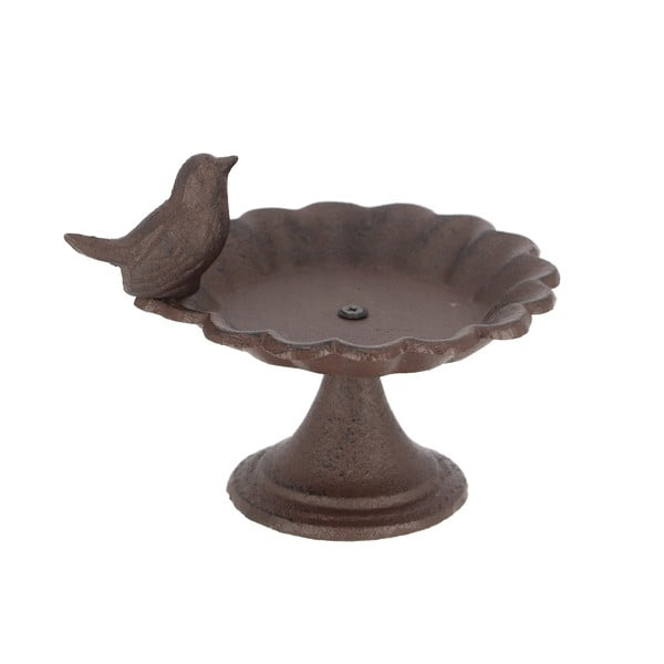 Mini litinové krmítko s ptáčkem na nízké podnožce Esschert Design Birdy-image-3