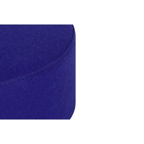 Modrý vlněný taburet Folk – noo.ma-image-4