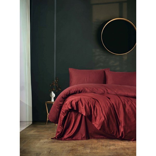 Vínové povlečení na jednolůžko 200x140 cm Elegant  – Mijolnir-image-1