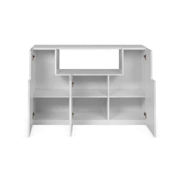 Bílá lesklá komoda TemaHome Jade-image-2