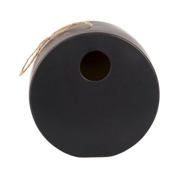 Černá keramická ptačí budka PT LIVING Bird, ø 20 cm-image-2