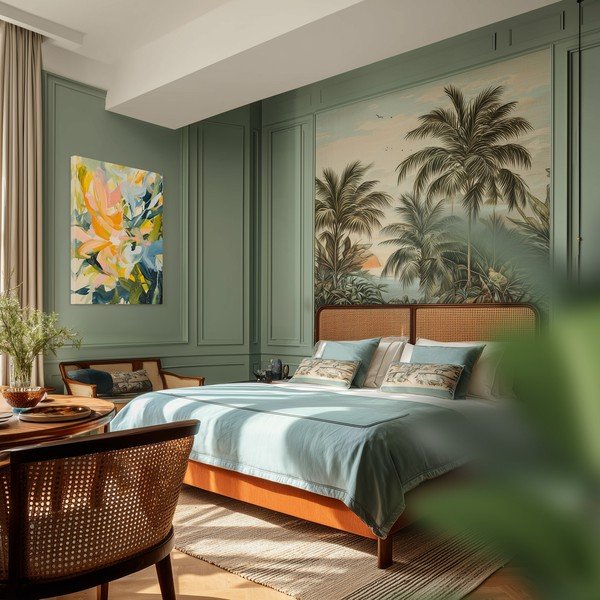 Tištěný obraz na plátně 70x100 cm Floral Gust – Styler-image-2